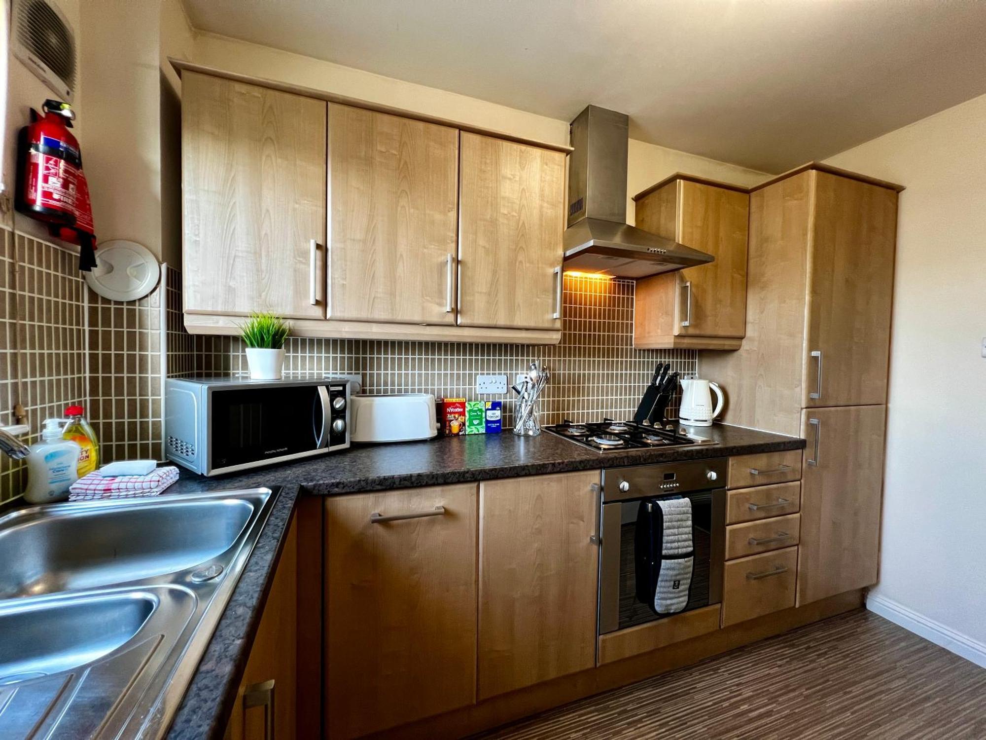 Stylish Modern Flat With Juliet Balcony & Parking Apartment Glasgow Luaran gambar
